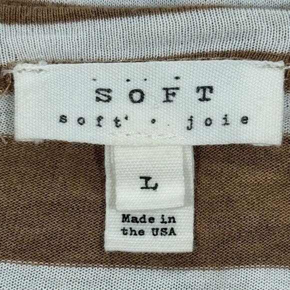 SOFT JOIE  COLETTA STRIPE TOP. - Picture 8 of 8